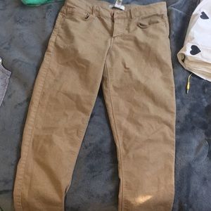 Brown pants jeans
